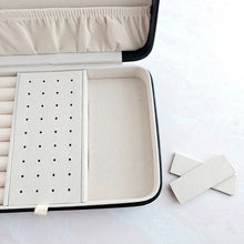 Load image into Gallery viewer, Jewelry Travel Case - Black