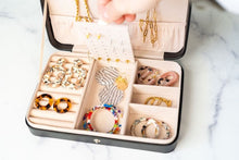 Load image into Gallery viewer, Jewelry Travel Case - Black
