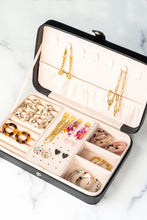 Load image into Gallery viewer, Jewelry Travel Case - Black