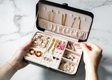 Load image into Gallery viewer, Jewelry Travel Case - Black