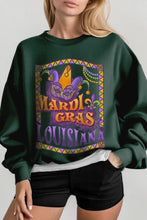 Load image into Gallery viewer, Louisiana Mardi Gras Graphic Fleece Sweatshirts