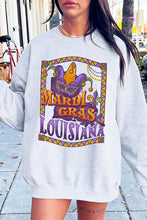 Load image into Gallery viewer, Louisiana Mardi Gras Graphic Fleece Sweatshirts