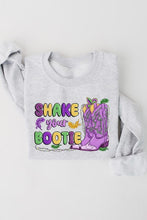 Load image into Gallery viewer, Shake Your Bootie Mardi Gras Fleece Sweatshirts