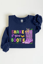 Load image into Gallery viewer, Shake Your Bootie Mardi Gras Fleece Sweatshirts