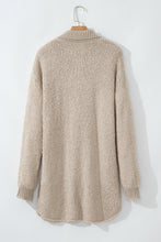 Load image into Gallery viewer, Jet Stream Collared Drop Shoulder Button Up Cardigan with Pocket