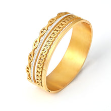 Load image into Gallery viewer, 18K Gold-Plated Czech Diamond Bracelet