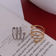 Load image into Gallery viewer, Titanium Steel Wrap Ring