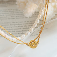 Load image into Gallery viewer, Titanium Steel Three-Layered Pearl Bracelet