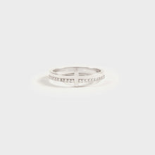 Load image into Gallery viewer, Zircon 925 Sterling Silver Cross Ring