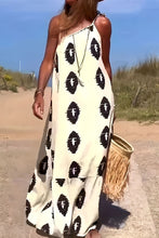 Load image into Gallery viewer, Printed Single Shoulder Maxi Dress