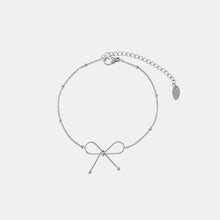 Load image into Gallery viewer, Titanium Steel Bow Bracelet