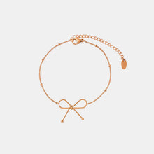 Load image into Gallery viewer, Titanium Steel Bow Bracelet