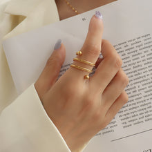 Load image into Gallery viewer, Titanium Steel Wrap Ring