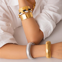 Load image into Gallery viewer, 18K Gold-Plated Stainless Steel Bracelet