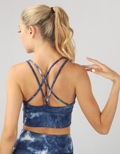 Load image into Gallery viewer, Strappy Back Tie-Dye Crop Top
