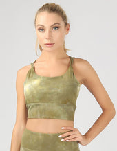 Load image into Gallery viewer, Strappy Back Tie-Dye Crop Top
