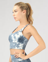 Load image into Gallery viewer, Strappy Back Tie-Dye Crop Top
