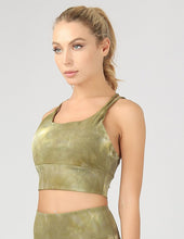 Load image into Gallery viewer, Strappy Back Tie-Dye Crop Top
