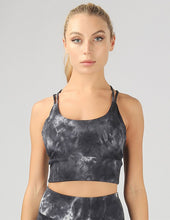 Load image into Gallery viewer, Strappy Back Tie-Dye Crop Top
