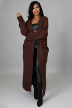 Load image into Gallery viewer, LONG MAXI SWEATER CARDIGAN
