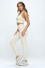 Load image into Gallery viewer, Two Piece Activewear Set with Cut-Out Detail
