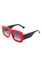 Load image into Gallery viewer, Square Retro Bold Fashion Flat Top Sunglasses
