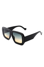 Load image into Gallery viewer, Square Retro Bold Fashion Flat Top Sunglasses
