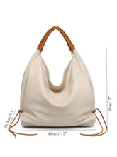 Load image into Gallery viewer, Women hobo bag metallic beige
