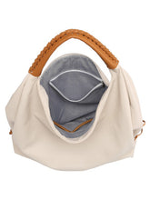 Load image into Gallery viewer, Women hobo bag metallic beige
