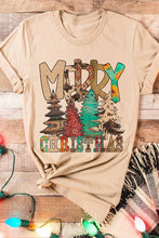 Load image into Gallery viewer, AZTEC MERRY CHRISTMAS GRAPHIC TEE
