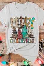 Load image into Gallery viewer, AZTEC MERRY CHRISTMAS GRAPHIC TEE
