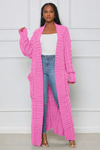 Load image into Gallery viewer, LONG MAXI SWEATER CARDIGAN
