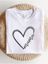 Load image into Gallery viewer, Heart Mama Bella Canvas Tee
