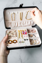 Load image into Gallery viewer, Jewelry Travel Case - Black
