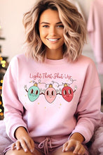 Load image into Gallery viewer, Light That Shit Up Christmas Fleece Sweatshirts
