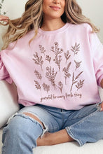 Load image into Gallery viewer, Grateful For Every Little Thing Sweatshirts
