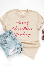 Load image into Gallery viewer, Merry Christmas Darling Graphic Tee
