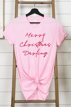 Load image into Gallery viewer, Merry Christmas Darling Graphic Tee
