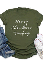 Load image into Gallery viewer, Merry Christmas Darling Graphic Tee
