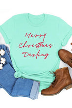 Load image into Gallery viewer, Merry Christmas Darling Graphic Tee
