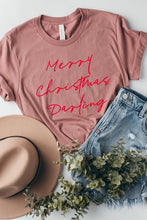 Load image into Gallery viewer, Merry Christmas Darling Graphic Tee
