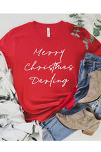 Load image into Gallery viewer, Merry Christmas Darling Graphic Tee
