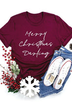 Load image into Gallery viewer, Merry Christmas Darling Graphic Tee
