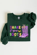 Load image into Gallery viewer, Shake Your Bootie Mardi Gras Fleece Sweatshirts
