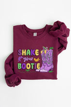 Load image into Gallery viewer, Shake Your Bootie Mardi Gras Fleece Sweatshirts
