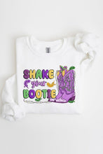 Load image into Gallery viewer, Shake Your Bootie Mardi Gras Fleece Sweatshirts
