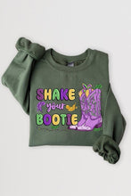 Load image into Gallery viewer, Shake Your Bootie Mardi Gras Fleece Sweatshirts
