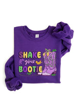 Load image into Gallery viewer, Shake Your Bootie Mardi Gras Fleece Sweatshirts
