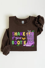 Load image into Gallery viewer, Shake Your Bootie Mardi Gras Fleece Sweatshirts
