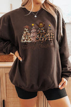 Load image into Gallery viewer, Howdy Christmas Tree Graphic Fleece Sweatshirts
